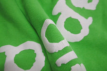 Load image into Gallery viewer, Sp5der スパイダー スウェットパンツ サイズS グリーン ホワイト 発泡プリント ブランドロゴ Young Thug 良品 中古 63586