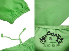 Load image into Gallery viewer, Sp5der スパイダー スウェットパンツ サイズS グリーン ホワイト 発泡プリント ブランドロゴ Young Thug 良品 中古 63586