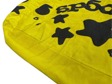 Load image into Gallery viewer, Sp5der スパイダー Beluga ベルーガ トートバッグ オレンジ 発泡プリント コットン 星モチーフ 良品 中古 63587