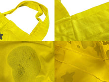 Load image into Gallery viewer, Sp5der スパイダー Beluga ベルーガ トートバッグ オレンジ 発泡プリント コットン 星モチーフ 良品 中古 63587