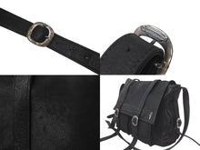 Load image into Gallery viewer, CHROME HEARTS クロムハーツ メッセンジャーバッグ ソフトショルダーバッグ ダガー ブラック 良品 中古 63596