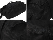 Load image into Gallery viewer, CHROME HEARTS クロムハーツ メッセンジャーバッグ ソフトショルダーバッグ ダガー ブラック 良品 中古 63596