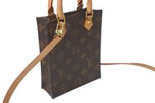 Load image into Gallery viewer, LOUIS VUITTON ルイヴィトン ハンドバッグ 2way プティット サックプラ M69442 モノグラム 美品 中古 63597