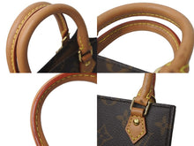 Load image into Gallery viewer, LOUIS VUITTON ルイヴィトン ハンドバッグ 2way プティット サックプラ M69442 モノグラム 美品 中古 63597