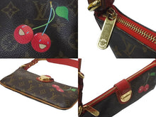 Load image into Gallery viewer, LOUIS VUITTON ルイヴィトン モンシェリー ハンドバッグ モノグラムチェリー 村上隆 M95000 美品 中古 63598