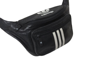 極美品 BALENCIAGA バレンシアガ adidas アディダス ベルトバッグ ヴィンテージ加工 ラムスキン 721841 中古 63600
