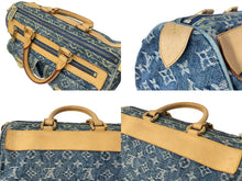 Load image into Gallery viewer, 極美品 LOUIS VUITTON ルイヴィトン ハンドバッグ ネオスピーディ M95019 モノグラムデニム ゴールド金具 中古 63602