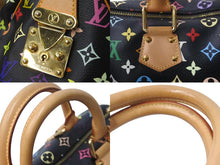 Load image into Gallery viewer, LOUIS VUITTON ルイヴィトン ハンドバッグ スピーディ 30 M92642 村上隆 マルチカラー ブラック 美品 中古 63604