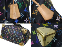 Load image into Gallery viewer, LOUIS VUITTON ルイヴィトン ハンドバッグ スピーディ 30 M92642 村上隆 マルチカラー ブラック 美品 中古 63604