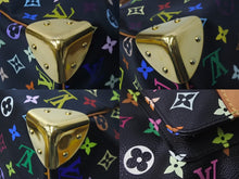 Load image into Gallery viewer, LOUIS VUITTON ルイヴィトン ハンドバッグ スピーディ 30 M92642 村上隆 マルチカラー ブラック 美品 中古 63604