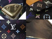 Load image into Gallery viewer, 極美品 LOUIS VUITTON ルイヴィトン ハンドバッグ スピーディ 30 M92642 村上隆 マルチカラー ブラック 中古 63605
