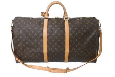 極美品 LOUIS VUITTON ルイヴィトン キーポルバンドリエール60 ボストンバッグ M41412 モノグラム 中古 63617