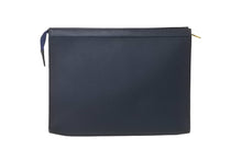 Load image into Gallery viewer, LOUIS VUITTON ルイヴィトン ポシェットヴォワヤージュ MM クラッチバッグ M45961 NIGO モノグラム ドリップデニム 美品 中古 63623