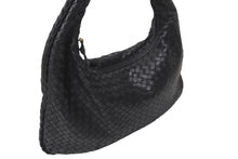 Load image into Gallery viewer, BOTTEGAVENETA ボッテガヴェネタ ワンショルダーバッグ イントレチャート 115653 V0013 1000 レザー ブラック 美品 中古 63630