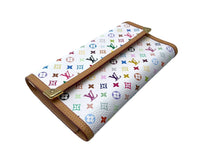 Load image into Gallery viewer, LOUIS VUITTON ルイ ヴィトン 長財布 M92659 モノグラムマルチカラー ポルトトレゾール インターナショナル ホワイト 美品 中古 63636