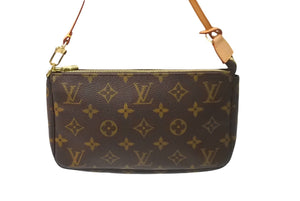 極美品 LOUIS VUITTON ルイヴィトン アクセサリーポーチ ポシェットアクセソワール M51980 モノグラム 中古 63637