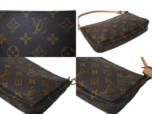 極美品 LOUIS VUITTON ルイヴィトン アクセサリーポーチ ポシェットアクセソワール M51980 モノグラム 中古 63637