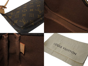 極美品 LOUIS VUITTON ルイヴィトン アクセサリーポーチ ポシェットアクセソワール M51980 モノグラム 中古 63637