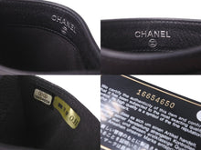 Load image into Gallery viewer, 極美品 CHANEL シャネル ココマーク カードケース 16番台 キャビアスキン ブラック 中古 63681
