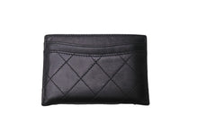 Load image into Gallery viewer, CHANEL シャネル ココマーク キルティング カードケース ココマーク 14番台 カーフスキン シルバー金具 美品 中古 63682