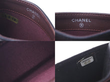 Load image into Gallery viewer, CHANEL シャネル ココマーク キルティング カードケース ココマーク 14番台 カーフスキン シルバー金具 美品 中古 63682