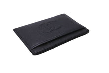 Load image into Gallery viewer, 極美品 CHANEL シャネル ココマーク カードケース 15番台 キャビアスキン ブラック 中古 63686