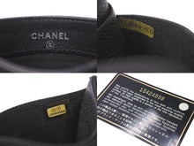 Load image into Gallery viewer, 極美品 CHANEL シャネル ココマーク カードケース 15番台 キャビアスキン ブラック 中古 63686