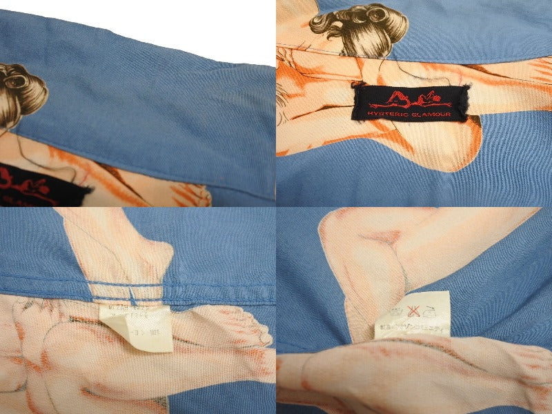 HYSTERIC GLAMOUR ヒステリックグラマー ハワイアンシャツ