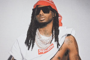 新品未使用 Supreme シュプリーム Playboi Carti プレイボイ カルティ PHOTO TEE 半袖Ｔシャツ レッド サイズXL FW25T50 中古 4b006369