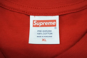 新品未使用 Supreme シュプリーム Playboi Carti プレイボイ カルティ PHOTO TEE 半袖Ｔシャツ レッド サイズXL FW25T50 中古 4b006369