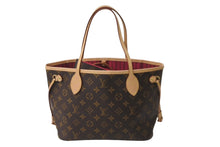 Load image into Gallery viewer, 新品同様 新型 LOUIS VUITTON ルイヴィトン ハンドバッグ ネヴァーフルPM M41245 ポーチ付き ピヴォワンヌ モノグラム 中古 63699