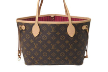 Load image into Gallery viewer, 新品同様 新型 LOUIS VUITTON ルイヴィトン ハンドバッグ ネヴァーフルPM M41245 ポーチ付き ピヴォワンヌ モノグラム 中古 63699