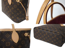 Load image into Gallery viewer, 新品同様 新型 LOUIS VUITTON ルイヴィトン ハンドバッグ ネヴァーフルPM M41245 ポーチ付き ピヴォワンヌ モノグラム 中古 63699