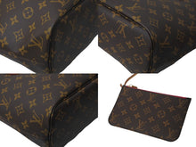 Load image into Gallery viewer, 新品同様 新型 LOUIS VUITTON ルイヴィトン ハンドバッグ ネヴァーフルPM M41245 ポーチ付き ピヴォワンヌ モノグラム 中古 63699
