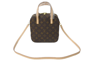 未使用品 LOUIS VUITTON ルイヴィトン 2WAYハンドバッグ スポンティーニ M47500 廃盤 モノグラム 中古 63702