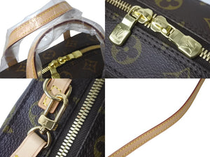 未使用品 LOUIS VUITTON ルイヴィトン 2WAYハンドバッグ スポンティーニ M47500 廃盤 モノグラム 中古 63702