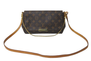 LOUIS VUITTON ルイヴィトン ショルダーバッグ フェイボリットMM モノグラムキャンバス M40718 美品 中古 63705