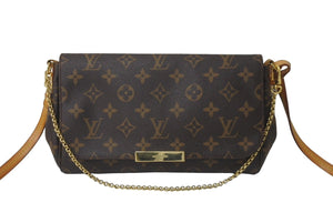 LOUIS VUITTON ルイヴィトン ショルダーバッグ フェイボリットMM モノグラムキャンバス M40718 美品 中古 63705