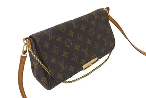 LOUIS VUITTON ルイヴィトン ショルダーバッグ フェイボリットMM モノグラムキャンバス M40718 美品 中古 63705