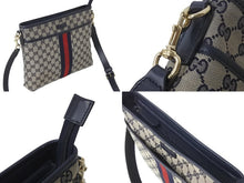 Load image into Gallery viewer, GUCCI グッチ ショルダーバッグ メッセンジャー シェリーライン 388926-KY9PZ GGキャンバス ベージュ 美品 中古 63706