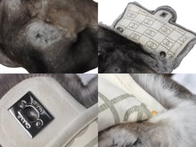 Load image into Gallery viewer, CHANEL シャネル マトラッセ シングルフラップチェーンショルダーバッグ 8番台 ファー 23cm グレー シルバー金具 中古 63707