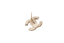 Load image into Gallery viewer, CHANEL シャネル ピアス ココマーク E16V ラインストーン パール ゴールドカラー メタル アクセサリー 美品 中古 63708