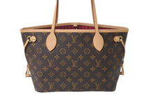 Load image into Gallery viewer, 新品同様 新型 LOUIS VUITTON ルイヴィトン ハンドバッグ ネヴァーフルPM M41245 ポーチ付き ピヴォワンヌ モノグラム 中古 63709