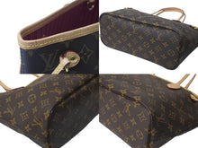 Load image into Gallery viewer, 新品同様 新型 LOUIS VUITTON ルイヴィトン ハンドバッグ ネヴァーフルPM M41245 ポーチ付き ピヴォワンヌ モノグラム 中古 63709