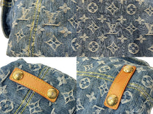 Load image into Gallery viewer, LOUIS VUITTON ルイヴィトン モノグラムデニム バギーPM ワンショルダーバッグ M95049 ブルー ロゴ 美品 中古 63719