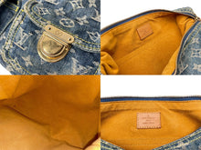 Load image into Gallery viewer, LOUIS VUITTON ルイヴィトン モノグラムデニム バギーPM ワンショルダーバッグ M95049 ブルー ロゴ 美品 中古 63719