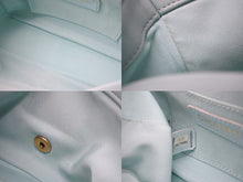 Load image into Gallery viewer, CHANEL シャネル マトラッセ18 トップハンドル チェーンショルダーバッグ 29番台 ライトブルー ゴールド金具 美品 中古 63720