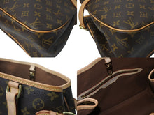 Load image into Gallery viewer, 新品同様 LOUIS VUITTON ルイ ヴィトン バティニョール オリゾンタル トートバッグ モノグラム PVC M51154 ゴールド金具 中古 63727
