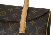 Load image into Gallery viewer, LOUIS VUITTON ルイヴィトン ソナチネ モノグラム ハンドバッグ M51902 PVC ブラウン 美品 中古 63728