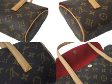 Load image into Gallery viewer, LOUIS VUITTON ルイヴィトン ソナチネ モノグラム ハンドバッグ M51902 PVC ブラウン 美品 中古 63728